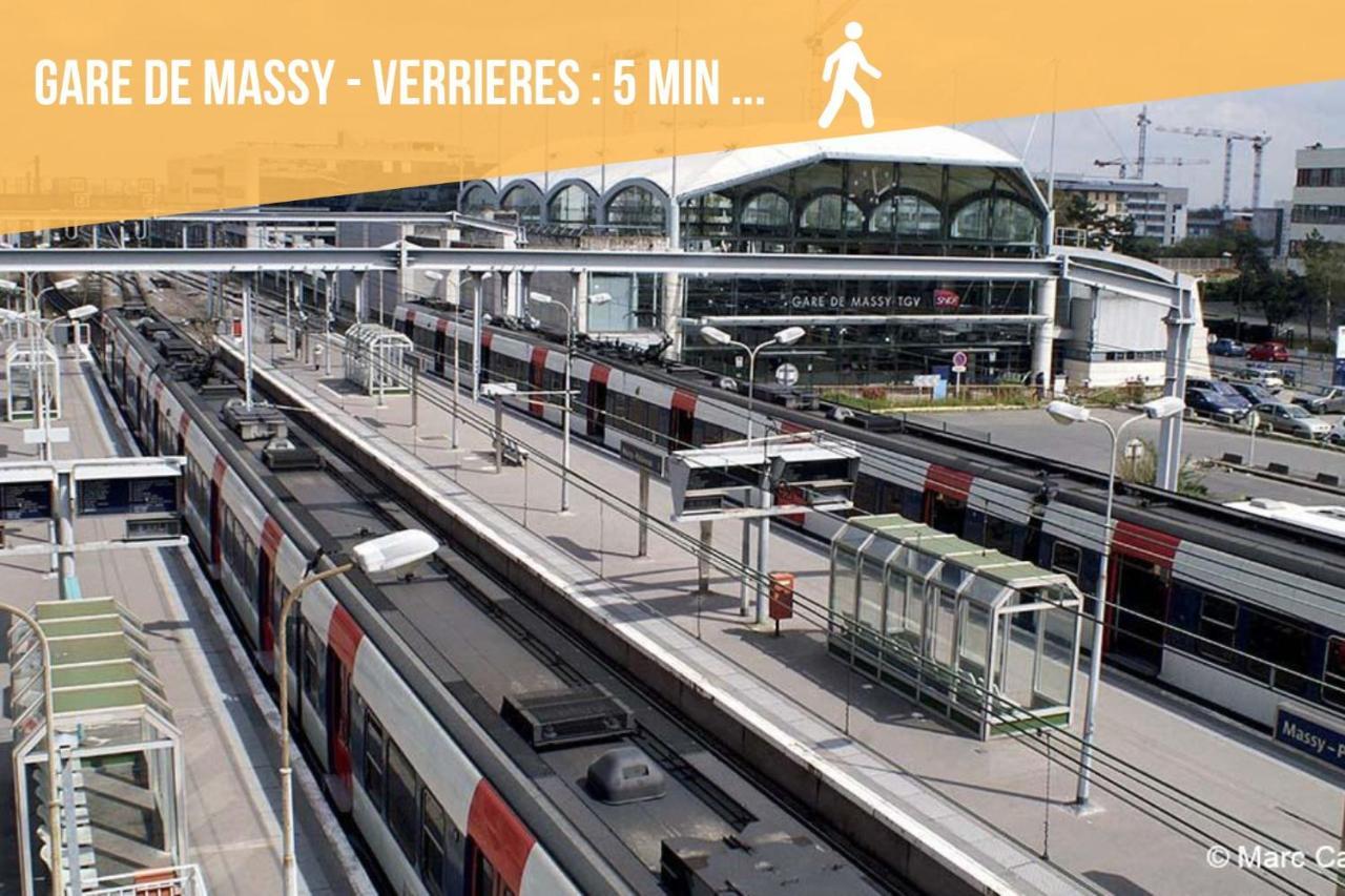 Cozy Appart' 2 Centre Ville Proche Gare Massy - Cozy Houses Экстерьер фото