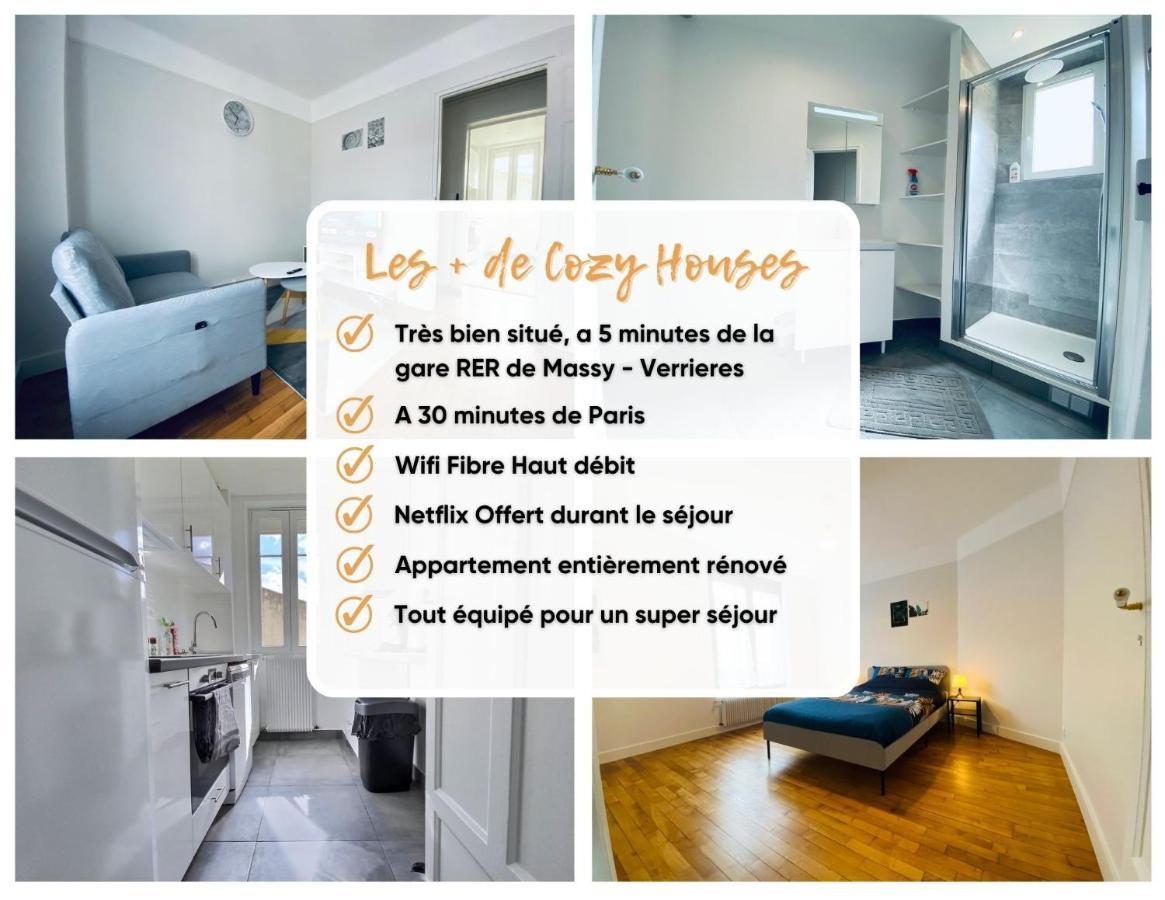 Cozy Appart' 2 Centre Ville Proche Gare Massy - Cozy Houses Экстерьер фото